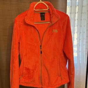 The North Face Women's Vibrant Orange Teddy Jacket